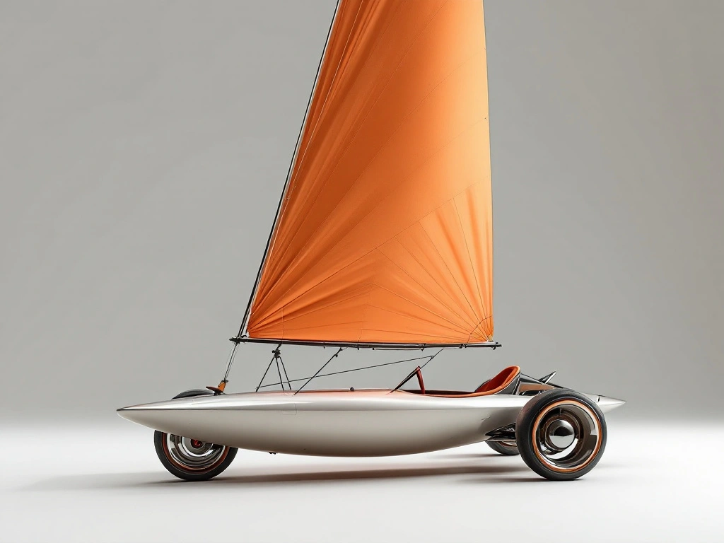 Un char à voile