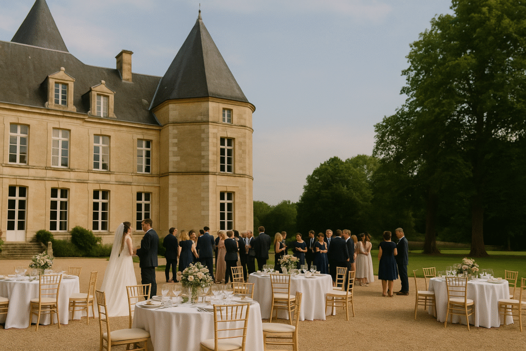 Assurance mariage château