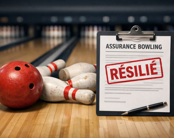 Assurance bowling résiliée et pins renversés (2)
